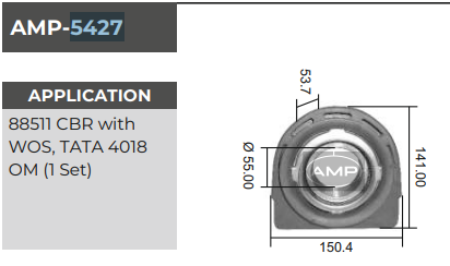 CBR.WITH WOS,88511  4018 O/M. AMP 5427