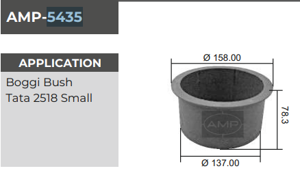BOGI BUSH TATA AMP 5435
