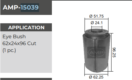 EYE BUSH CUT TYPE BENZ  AMP15039