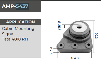 CABIN MOUNTING.SIGNA AMP-5437 RIGHT