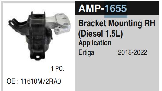 ENGINE MOUNT ERTIGA/BALENO P  AMP 1655