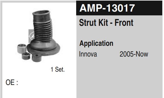 SHOCKER KIT INNOVA T1 AMP13017