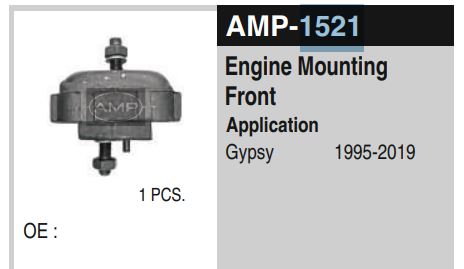 FRONT ENG. MOUNTING GYPSY AMP-1521