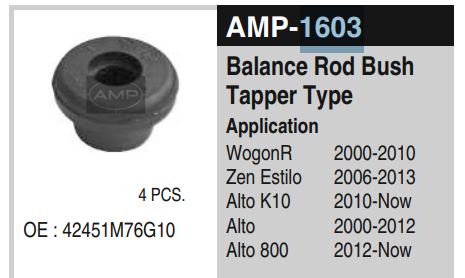 BALANCE ROD BUSH ALTO AMP1603