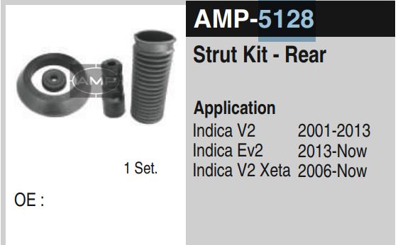 SHOCKER KIT REAR INDICA AMP-5128