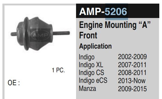 ENGINE MOUNTING A-INDIGO AMP-5206