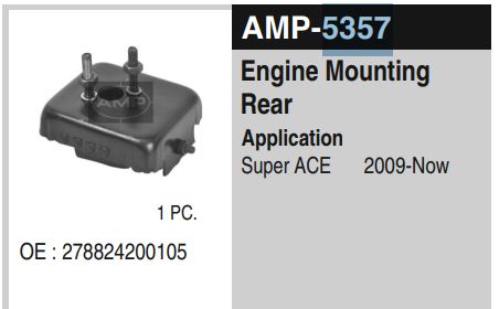 REAR MOUNTING SUPER ACE AMP5357 *