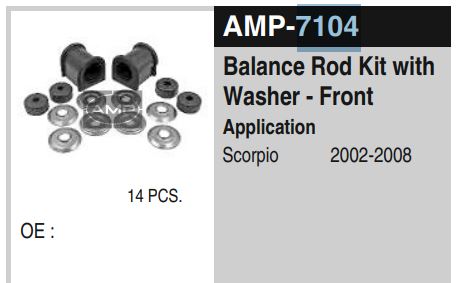 BALANCE ROD KIT SCORPIO AMP-7104