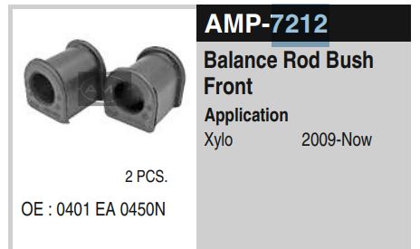 BALANCE ROD BUSH FRONT XYLO 2PC AMP-7212