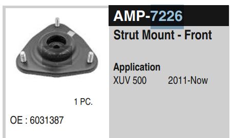SHOCKER  MOUNT XUV 500/300 AMP-7226
