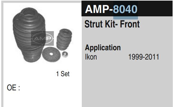 SHOCKER KIT IKON AMP-8040XXXXX