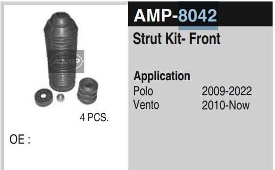 SHOCKER KIT POLO T1 / T2 AMP8042