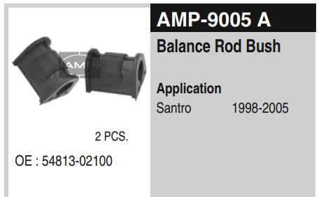 BALANCE ROD BUSH SANTRO AMP9005A