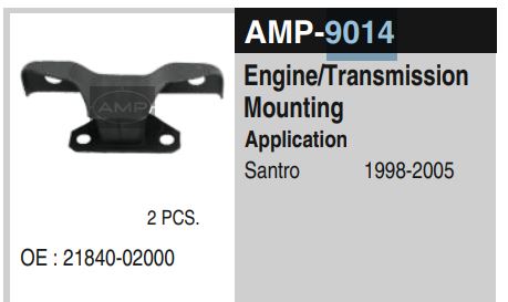 GEAR BOX MOUNTING SANTRO AMP9014