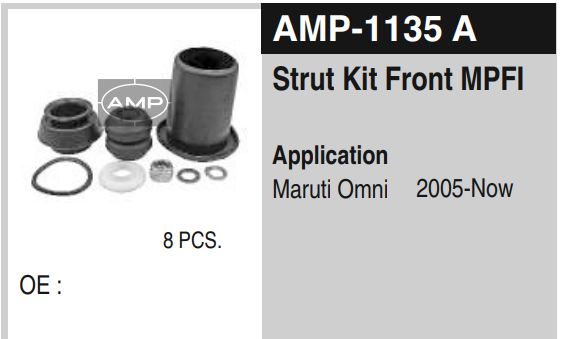 SHOCKER KIT VAN MPFI (SET OF 8) 1135A