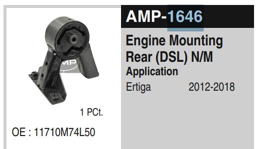 REAR ENGINE MOUNTING ERTIGA AMP1646