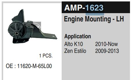 FR MOUNTING LH W.R/ALTO K 10 AMP1623