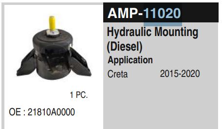 FRONT MOUNTING DIESEL CRETA AMP 11020