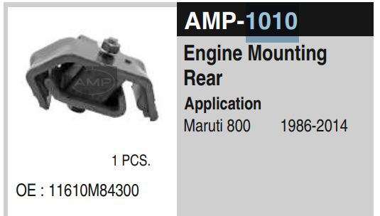 ENG. MOUNTING REAR CAR N/M AMP1010
