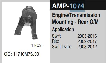 GEAR MOUNTING SWIFT DIESEL AMP-1074