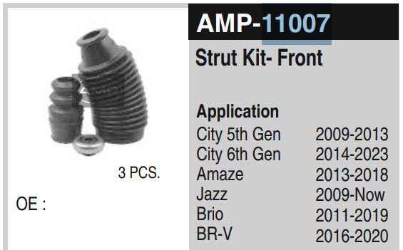 SHOCKER KIT HONDA CITY/AMAZE AMP11007