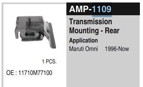 GEAR BOX MOUNTING VAN AMP1109