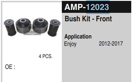 FRONT BUSH KIT ENJOY AMP-12023