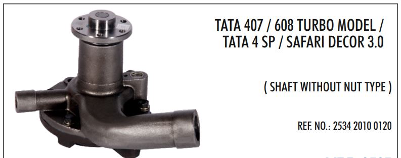 W. BODY TATA 407/608 TURBO M650 (G)