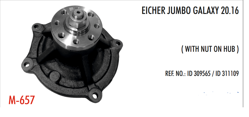 EICHER JUMBO, GALAXY 2016 M-657 (G)