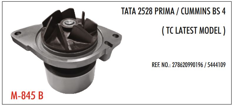 W.P ASSY TATA 2528 TC N/M M-845B (G)