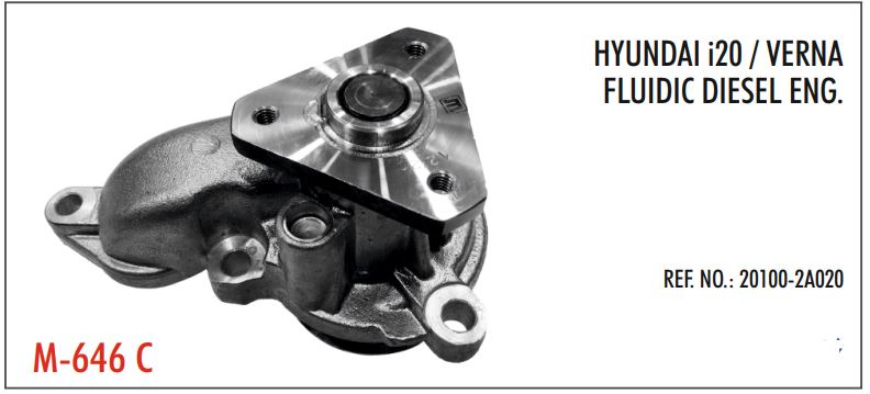 W. BODY  I-20/FLUIDIC/ELITE  M 646C (G)