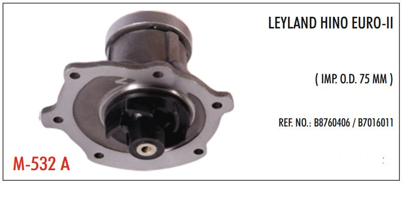 W.BODY ASSY HINO EII N/M 6MM M532A (G)