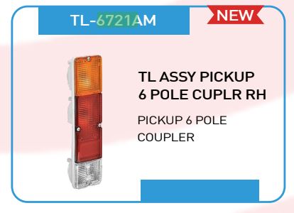 T.LIGHT ASSY PICKUP 6POLE RH TL 6721AM