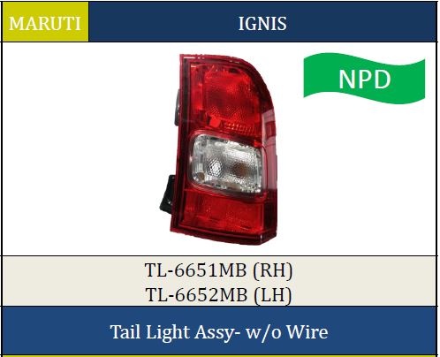 T. LIGHT IGNIS (L) TL-6652MB