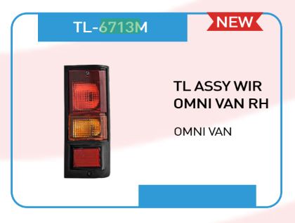 T LIGHT ASSY OMNI VAN N/M RH TL-6713M