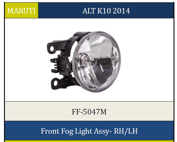 FOG LIGHT ALTO K-10 5047M