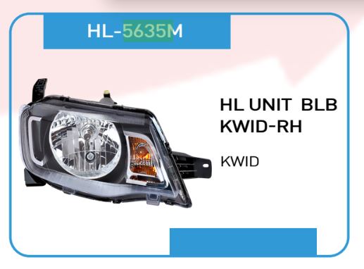 H.LIGHT KWID WITH BULB 5635M RH