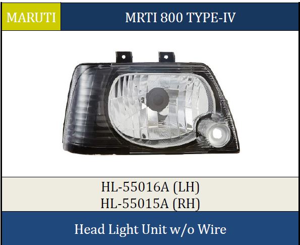 HL-55016A W/O WIRE MARUTI 800 T-4