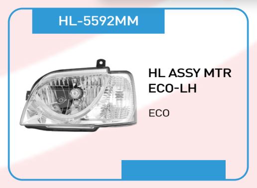 H. LIGHT ECCO WITH MOTOR 5592MM LH