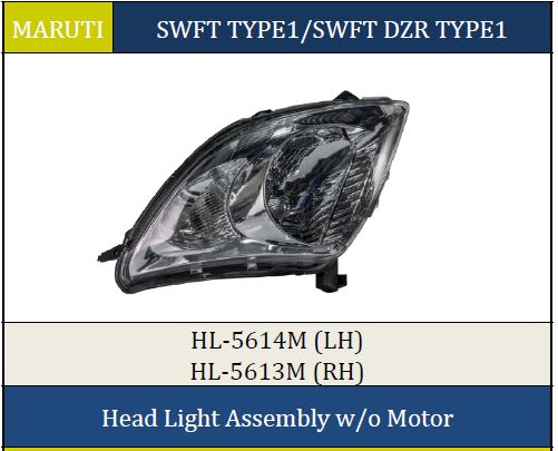 H.LIGHT SWIFT T1 LH MN 5614-M