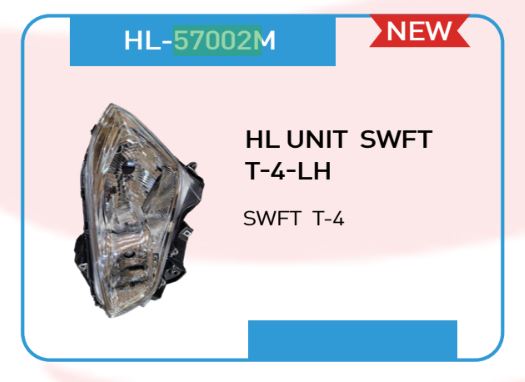 HEAD LIGHT SWIFT/DZIRE T4 LH HL57002M