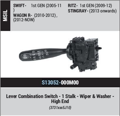 LCS LH WAGONR K SERIES R. WIP S13052-000