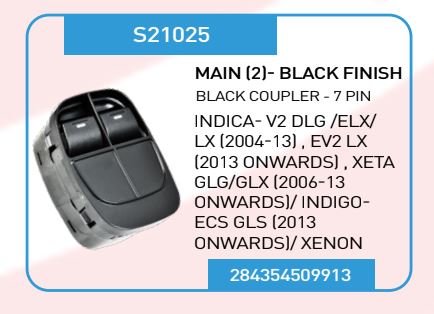 SWITCH P.WINDOW INDICA/INDIGO S21025