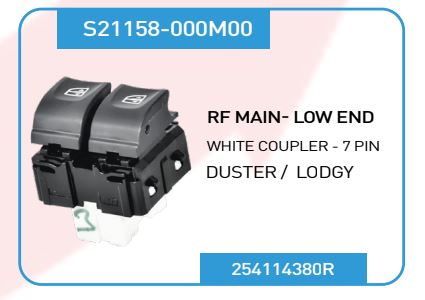 SWITCH PWS DUSTER LODGY S21158 A2 WHITE