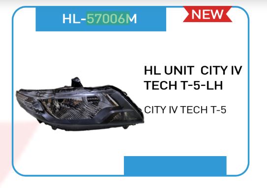 H.  LIGHT HONDA T5 LH HL57006M