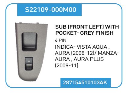 SWITCH PWS VISTA S-22109