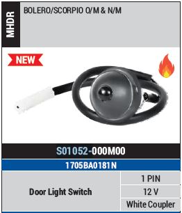 SWITCH DOOR BOLERO S01052 MINDA