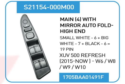 PWS MAIN XUV REFRESH W6-W10 21154 BLACK
