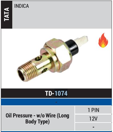 SWITCH OIL PRESSURE W/O WIRE TD1074