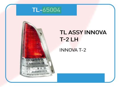 T.LIGHT INNOVA TYPE 2 LH W/O WIRE -65004